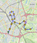 utrecht-rijnauwen-route